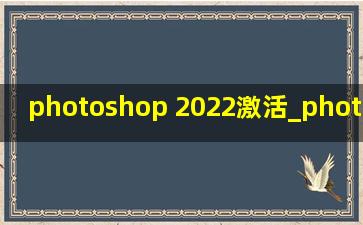photoshop 2022激活_photoshop 2022激活工具